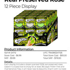 Squish Attack Real Preserved Rose, 12ct