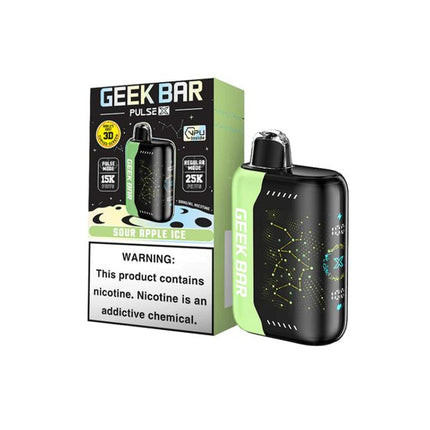 Geek Bar Pulse X 25000 Disposable Vape (HS)- LIMIT 2 CASES PER FLAVOR (5 ct)