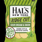 Ridge Potato Chips, Sour Cream & Onion, 5oz