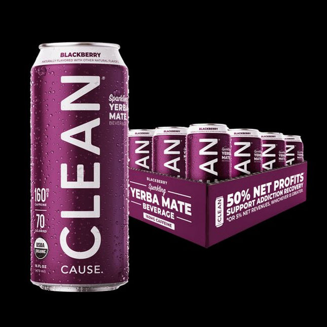 Organic Sparkling Yerba Mate, 16 fl oz (12 ct)