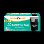 13 Gallon Trash Bag with Flaps 20 ct