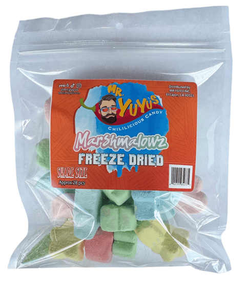 Freeze Dried Candy Sour Lemons 6oz