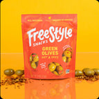 RETAIL: Green Olives Hot & Spicy