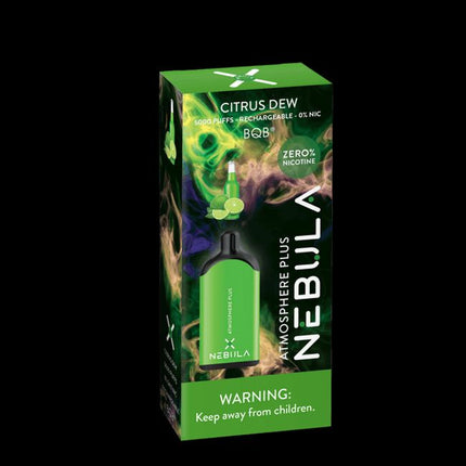 Nebula Atmosphere Plus 0% Rechargeable Vape - 5000 Puffs (5 ct)