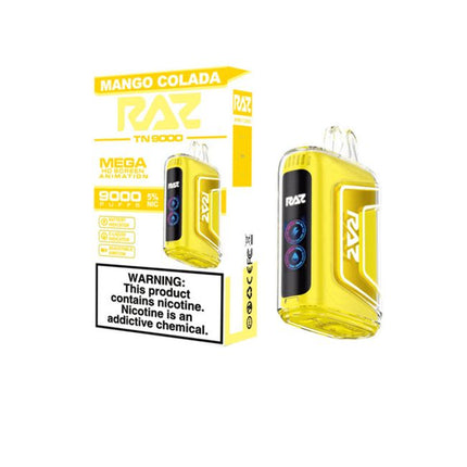 Raz TN9000 Disposable Vape (HS)-  LIMIT 2 CASES PER FLAVOR (5 ct)