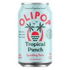 Sparkling Prebiotic Soda, Tropical Punch, 12oz