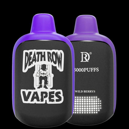 Death Row 5% Disposable Vape - 5000 Puffs (5 ct)