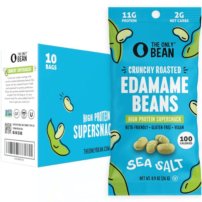 Crunchy Roasted Edamame (0.9oz, 16-unit caddies) (16 ct)