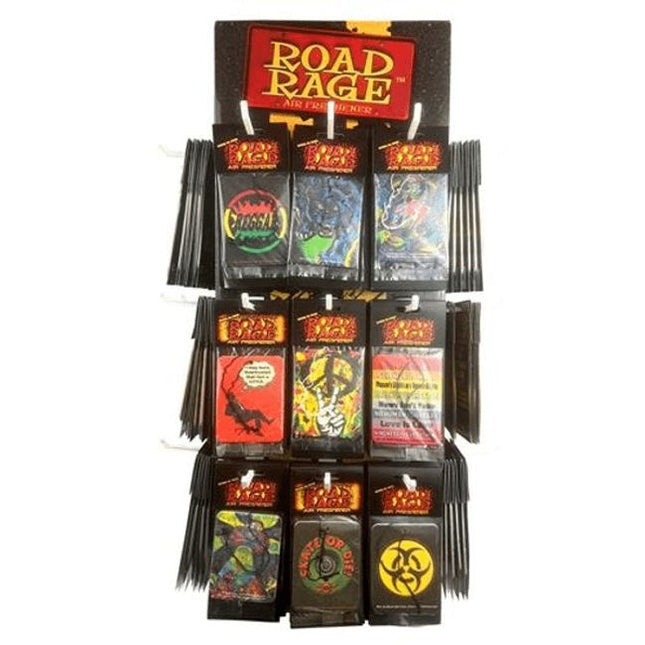 Road Rage Rotating Air Freshener Display (1 ct)