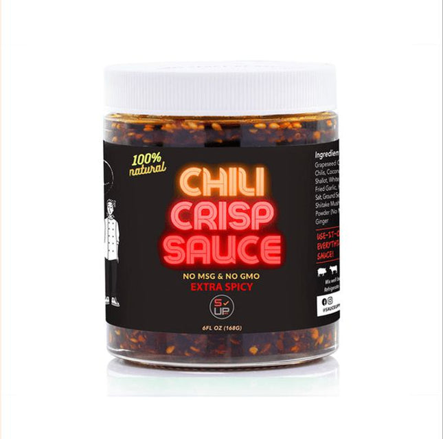 Chilli Crisp Sauce Jars, 6oz (6 ct)