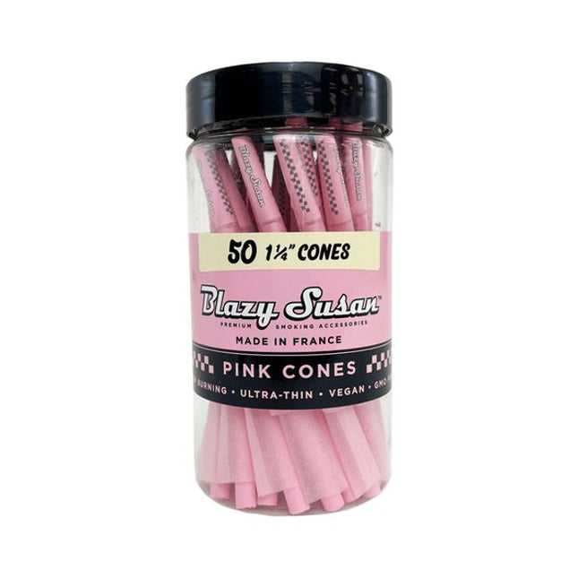Pink Rolling Papers & Cones (1 ct)