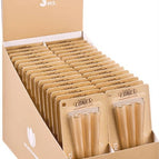 King Size Blister - Natural UnBleached - 109mm/Filter 30mm, 3pc