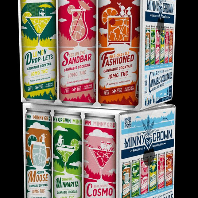 10mg THC Cocktails, 6pk (4 ct)