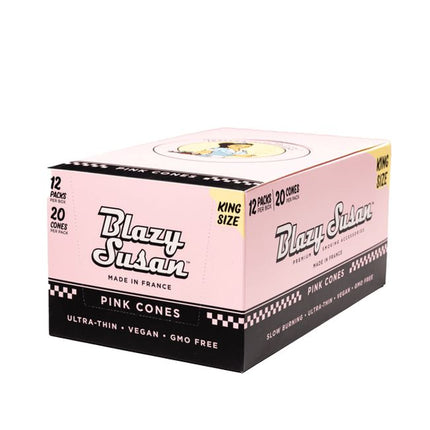 Pink Rolling Papers & Cones (1 ct)