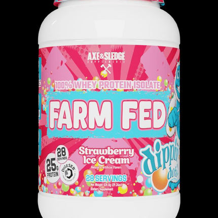 Axe & Sledge Farmfed 100% Grass-Fed Whey Protein Isolate Powder (6/30Serv) (6 ct)