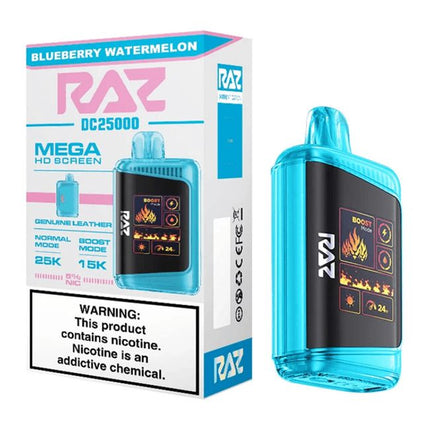 Raz DC25000 Disposable Vape (HS)- LIMIT 2 CASES PER FLAVOR (5 ct)