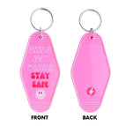Girls Just Wanna Stay Safe - Power Pink