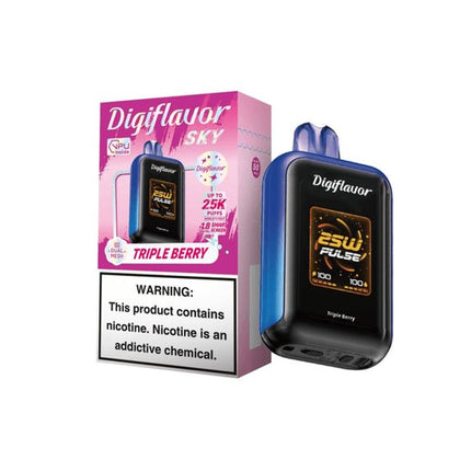 Geek Bar Digi Flavor Sky 25k Disposable Vape (5 ct)