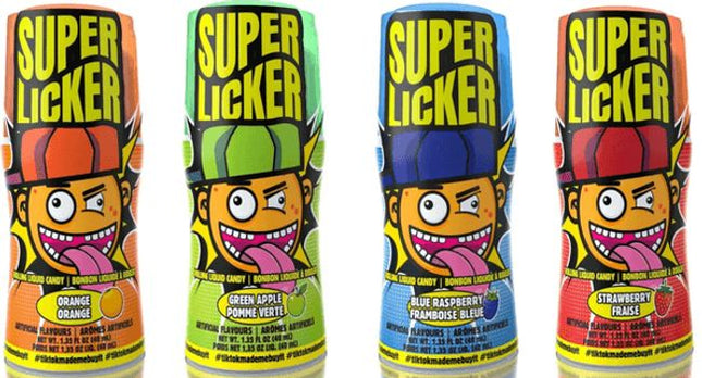 Super Licker Rolling Liquid Candy (16 ct)