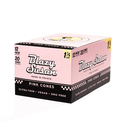 Pink Rolling Papers & Cones (1 ct)