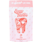 Strawberry Sour Belts, 4oz