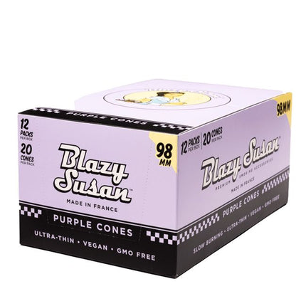 Purple Rolling Papers, Tips & Cones (21 ct)
