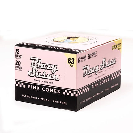 Pink Rolling Papers & Cones (1 ct)
