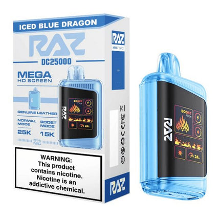 Raz DC25000 Disposable Vape (HS)- LIMIT 2 CASES PER FLAVOR (5 ct)