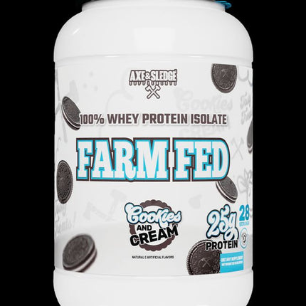 Axe & Sledge Farmfed 100% Grass-Fed Whey Protein Isolate Powder (6/30Serv) (6 ct)