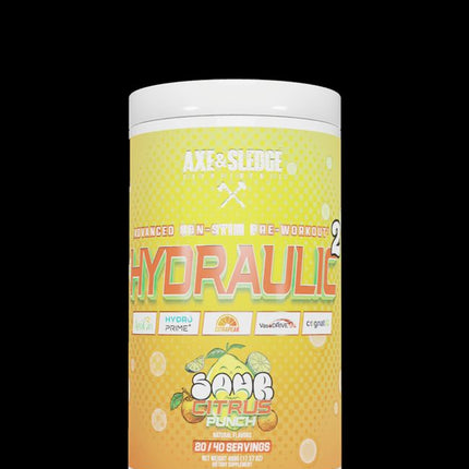 Axe & Sledge Hydraulic V2 Pre Workout Powder (12/20-40Serv) (12 ct)