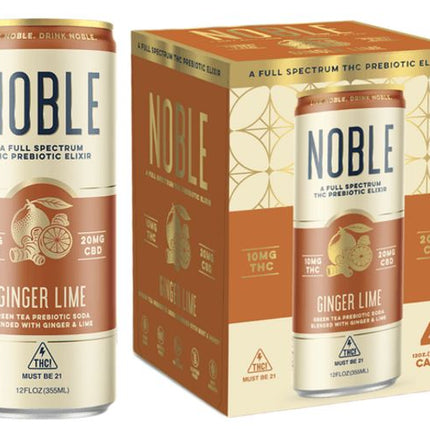 Noble THC Prebiotic Elixir, 12 fl oz (4 ct)