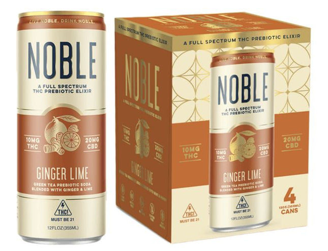 Noble THC Prebiotic Elixir, 12 fl oz (4 ct)