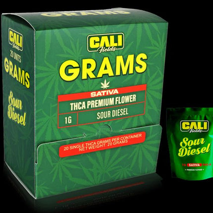 Cali Fields Premium Hemp THCA Flower, 1g (1 ct)