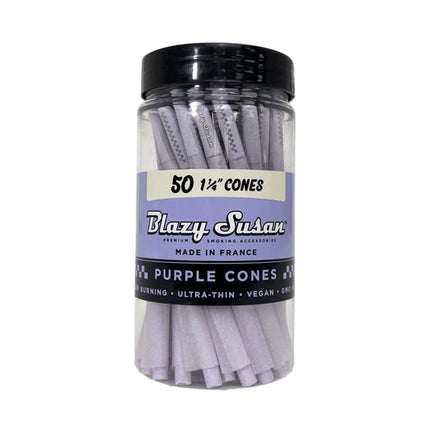 Purple Rolling Papers, Tips & Cones (21 ct)