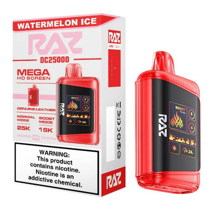 Raz DC25000 Disposable Vape (HS)- LIMIT 2 CASES PER FLAVOR (5 ct)