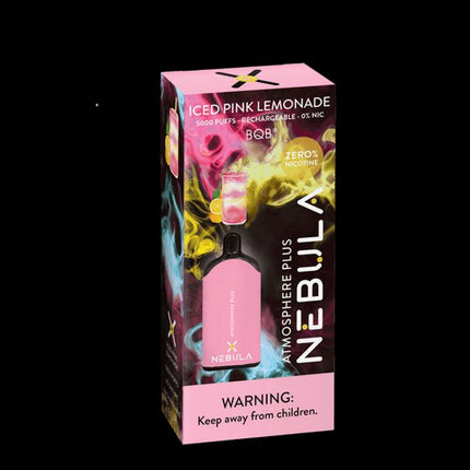 Nebula Atmosphere Plus 0% Rechargeable Vape - 5000 Puffs (5 ct)