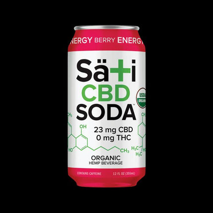 Organic CBD Soda, 12 fl oz ea. (12 ct)