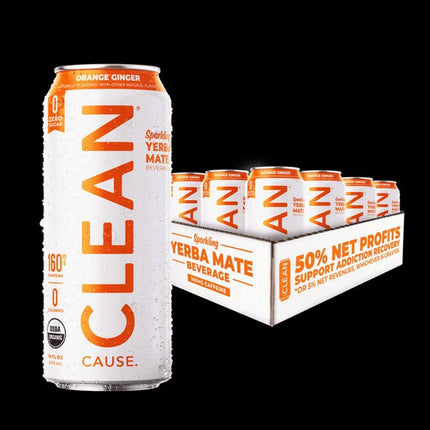 Zero Calorie Organic Sparkling Yerba Mate, 16 fl oz (12 ct)