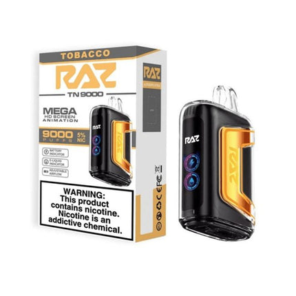 Raz TN9000 Disposable Vape (HS)-  LIMIT 2 CASES PER FLAVOR (5 ct)