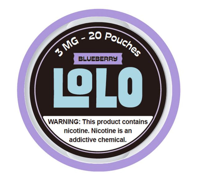 LoLo Nicotine Pouch, 3mg (5 ct)