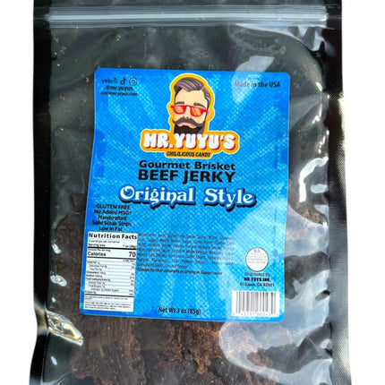 Gourmet Brisket Beef Jerky, 3oz (6 ct)