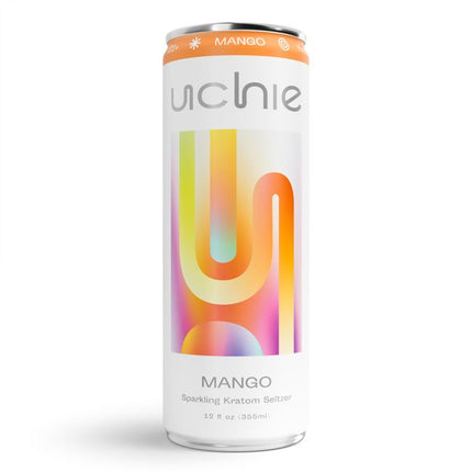 Uchie Sparkling Kratom Seltzer, 12 fl oz (12 ct)
