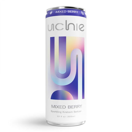 Uchie Sparkling Kratom Seltzer, 12 fl oz (12 ct)