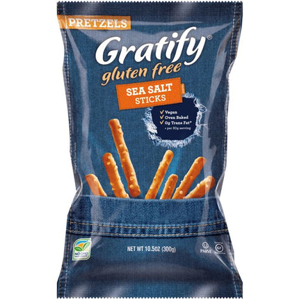 Gratify Gluten Free Pretzels, 10.5oz (6 ct)