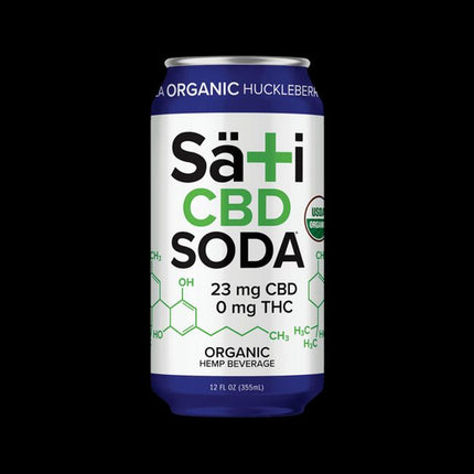 Organic CBD Soda, 12 fl oz ea. (12 ct)