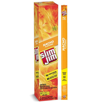 Slim Jim Giant Smoked Meat Sticks (24 ct)