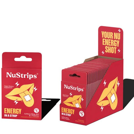 NuStrips- Energy In a Strip, 3pk (30 ct)