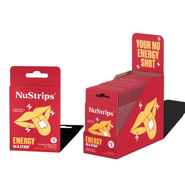 NuStrips- Energy In a Strip, 3pk (30 ct)