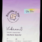 Vibrant Salmon Recipe Dog Food 18lb