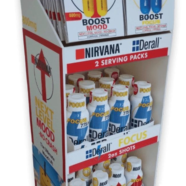 Derall & Nirvana Display (1 ct)